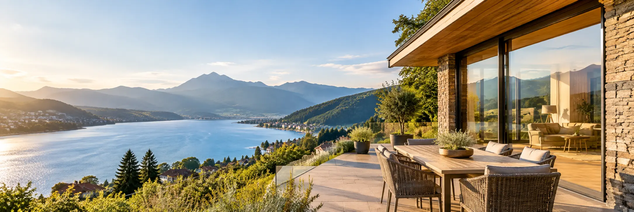 Second home with lake and mountain views in Carinthia, Austria