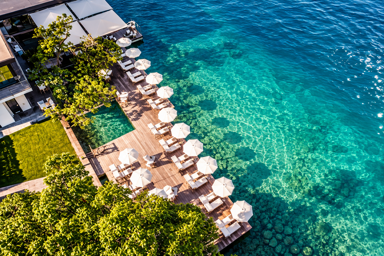 Wörthersee in Carinthia with sailboats, lakeside towns and the Austrian Alps