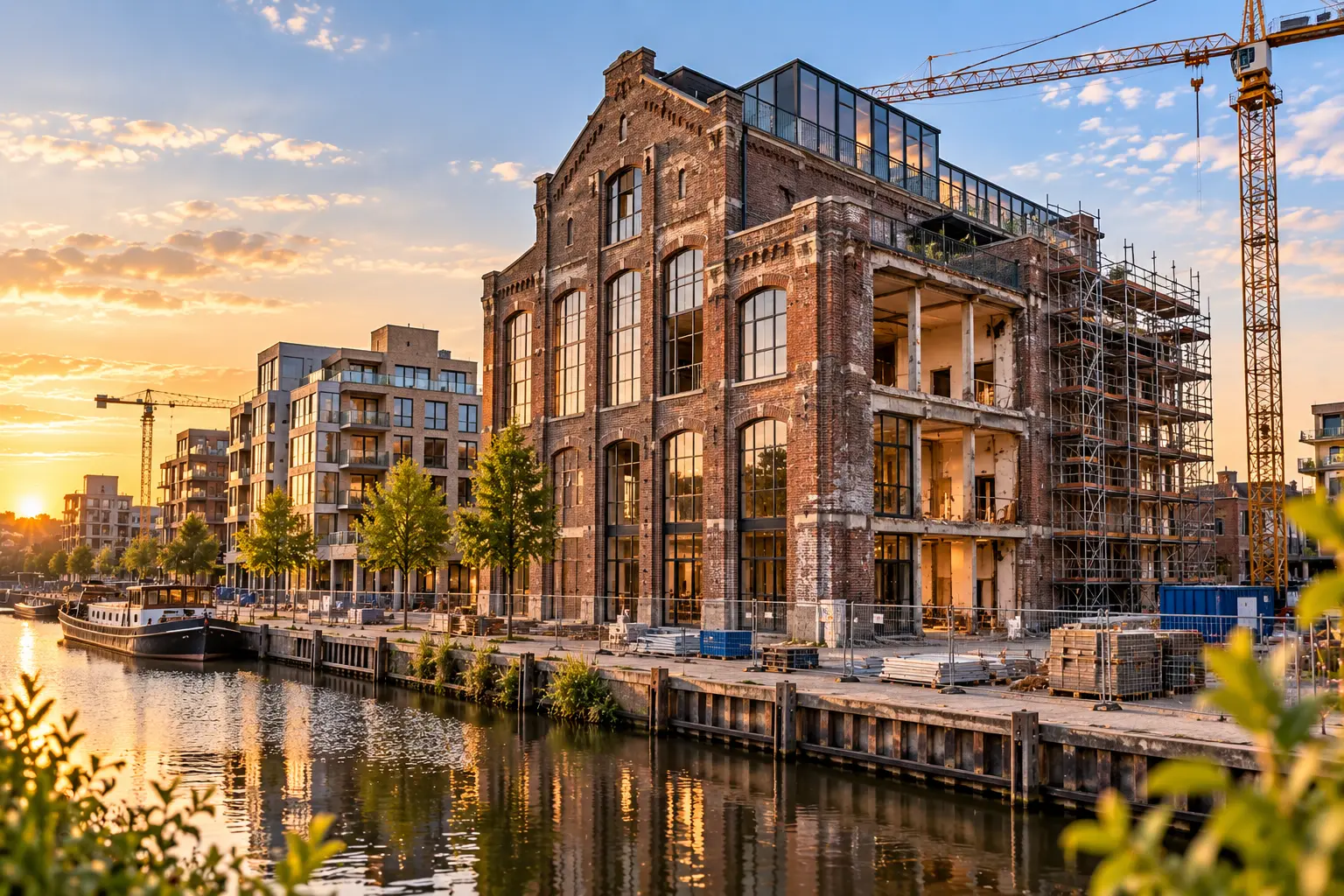 Development opportunity in the Netherlands with transformation of existing real estate