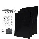 Plug-in solar power plant 1760/1600 metal roof (bifacial)