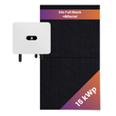 JA Solar system tiled roof 15 kWp bifacial with Huawei inverter