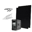 Plug & play solar system 880Wp with battery storage set from BMZ 2.5 kWh ground