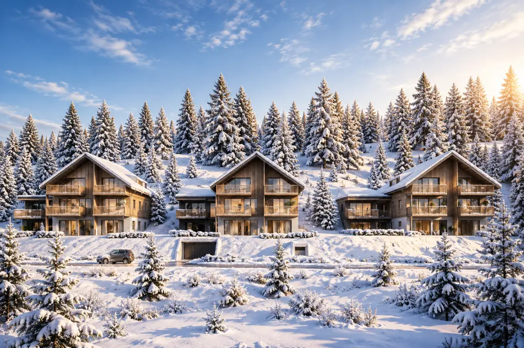 Ski-in/Ski-out Apartment in Hochrindl, Carinthia